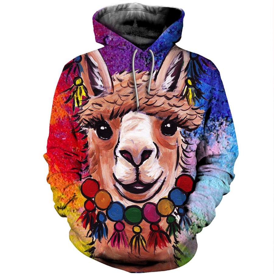 Alpaca All Over Print  For Men & Women  HO8164