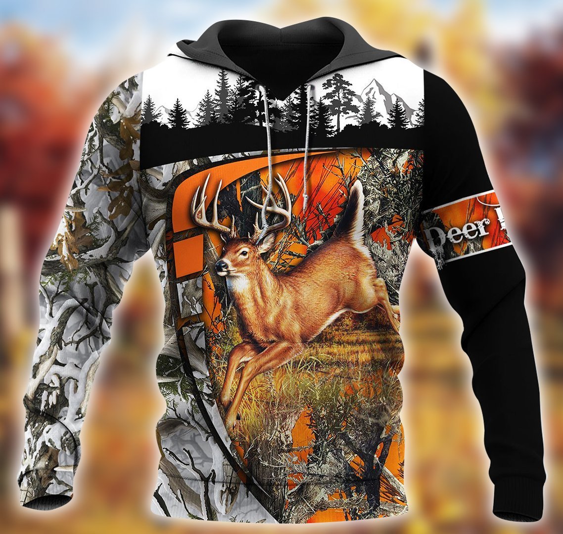 Amazing Deer Hunting All Over Print  For Men & Women  HT4592