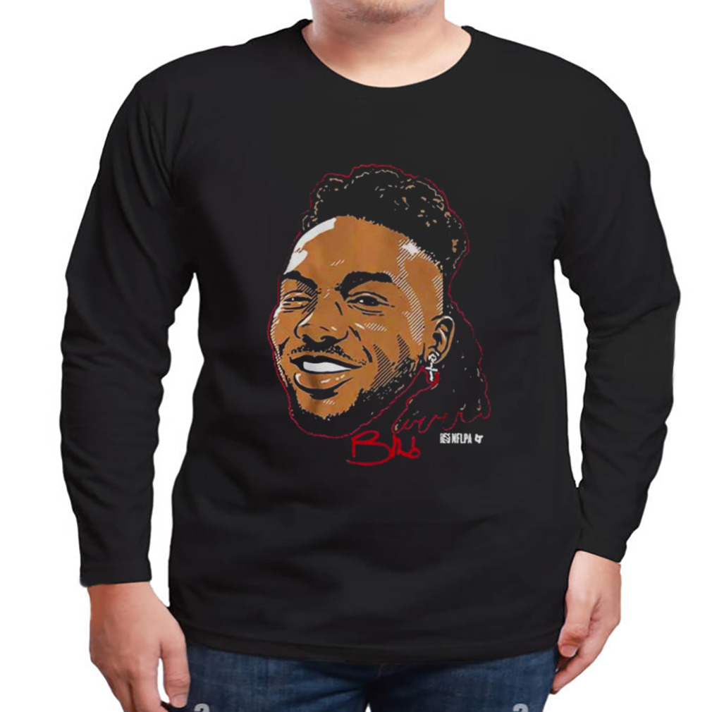 Bijan Robinson Swag Head Signature Shirt 3 Longsleeve tshirt