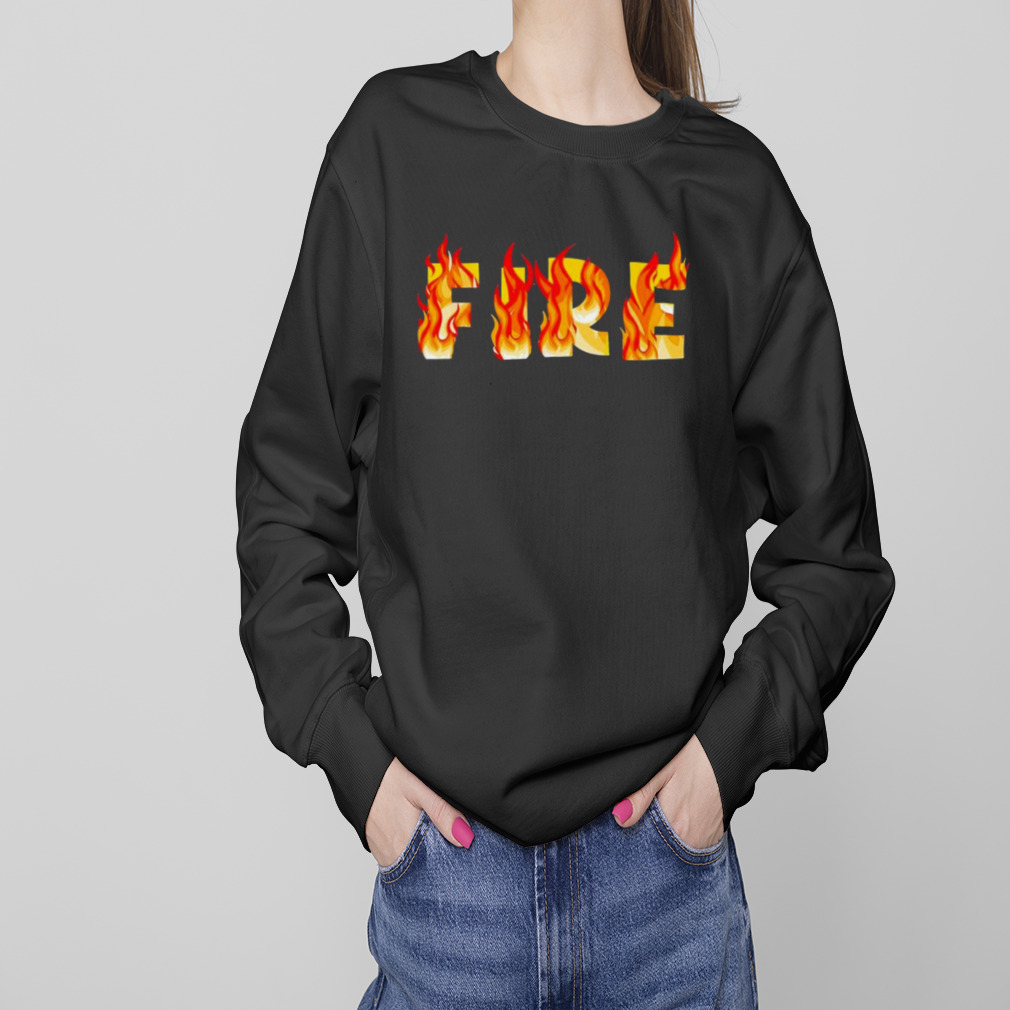 Fire and Ice DIY Last Minute Halloween Party Costume Couples Shirt 4 Sweaters