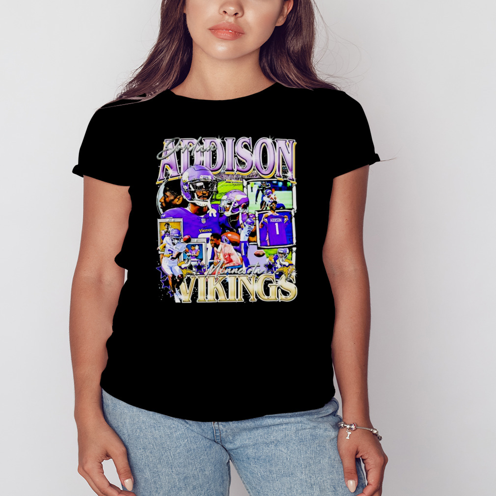 Funny vikings WR Jordan Addison I just Felt Like I fell to the Perfect  Organization shirt, hoodie, sweater, long sleeve and tank top