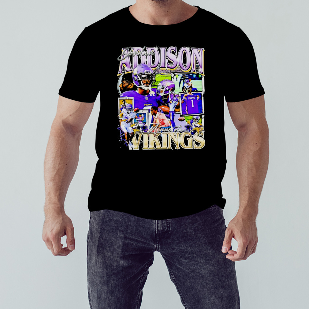 Funny vikings WR Jordan Addison I just Felt Like I fell to the Perfect  Organization shirt, hoodie, sweater, long sleeve and tank top