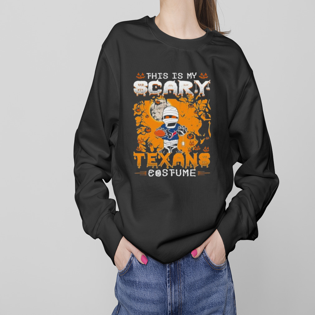 NFL Houston Texans Halloween This Is My Scary Costume Shirt, hoodie,  sweater, long sleeve and tank top