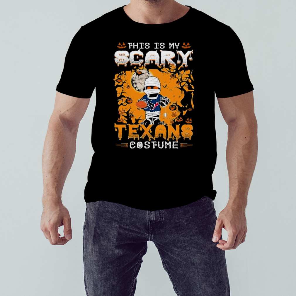 Nfl Houston Texans Halloween This Is My Scary Costume T Shirt - Limotees