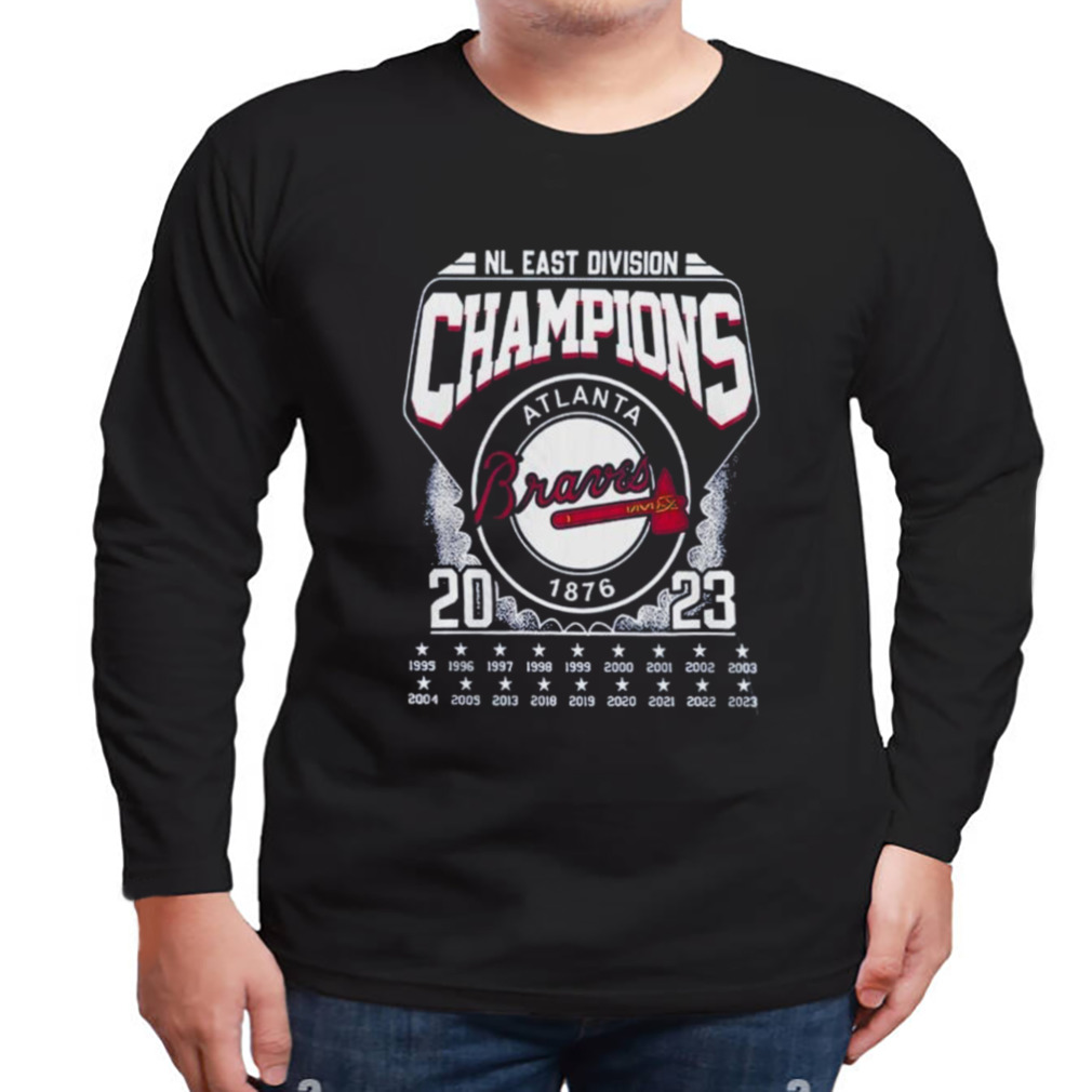 NL East Division Champions Atlanta Braves 2023 1995-2023 Shirt
