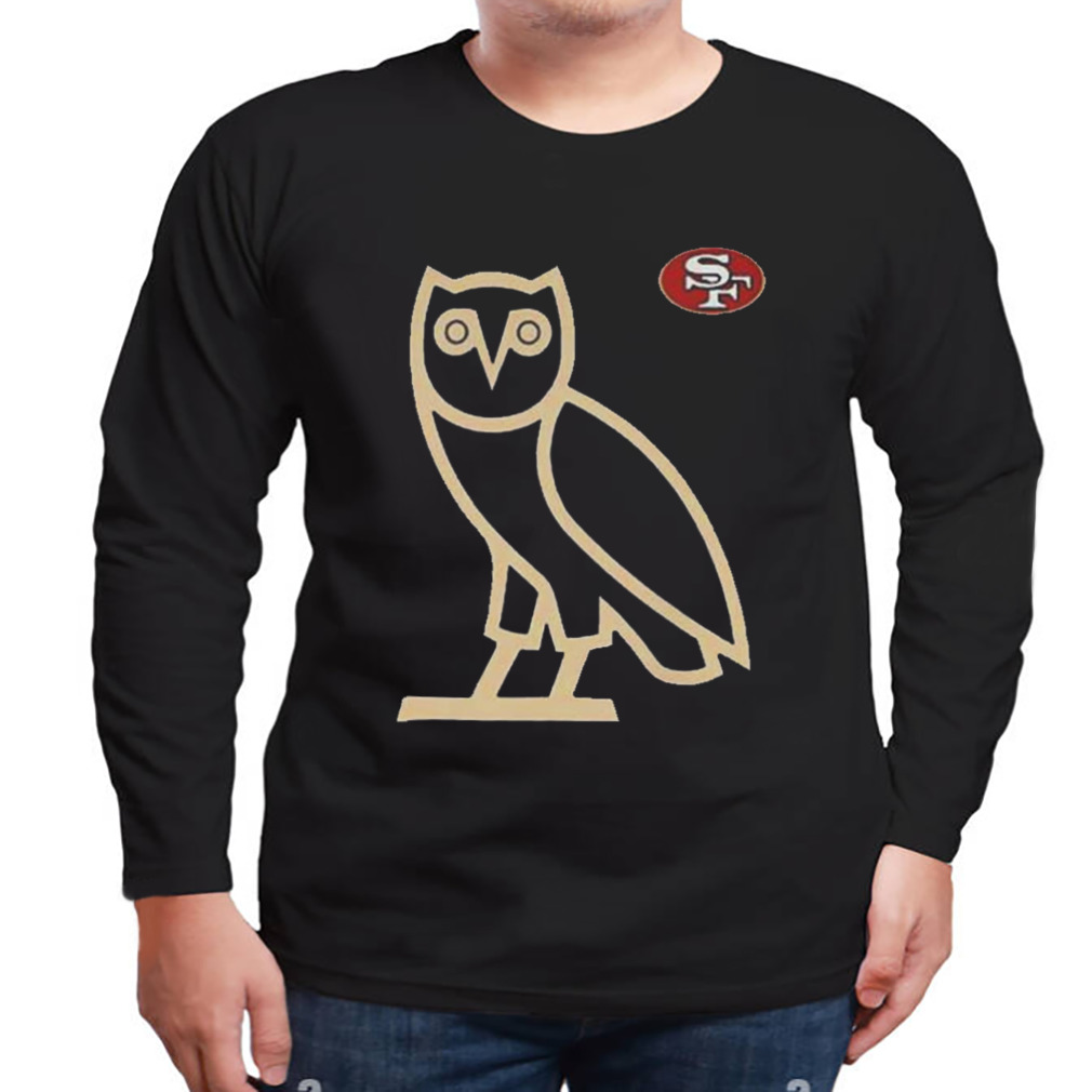 49ers owl hoodie, Ovo 49ers Shirt, San Francisco Owl tshirt - Cherrycatshop