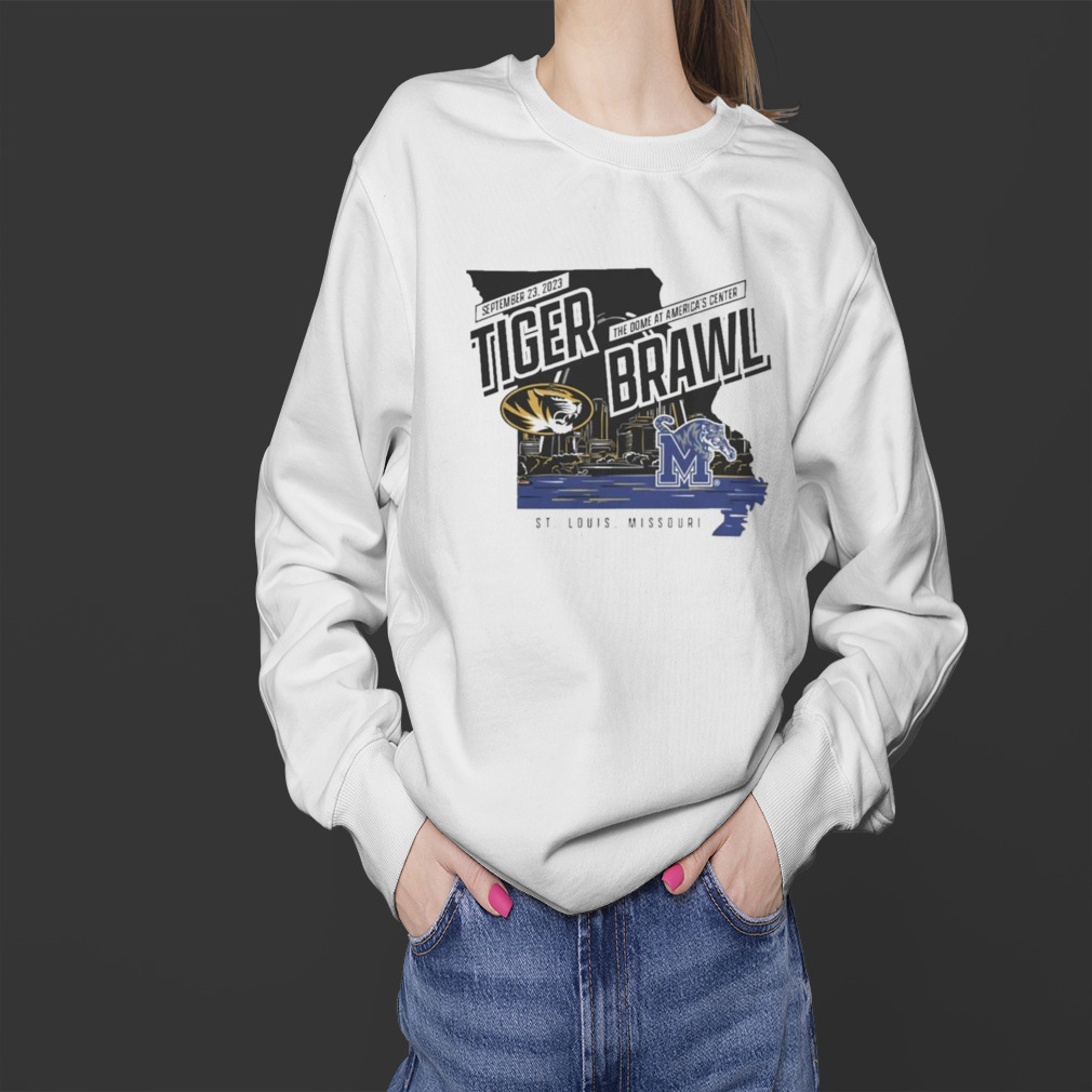 The mizzou gold mizzou tigers vs memphis tiger brawl gameday shirt 4 Sweater