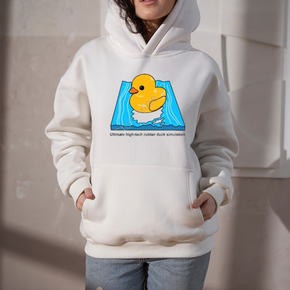Turbo lento basic plastic duck ultimate high tech rubber duck simulation art t-shirt 5 Hoodie