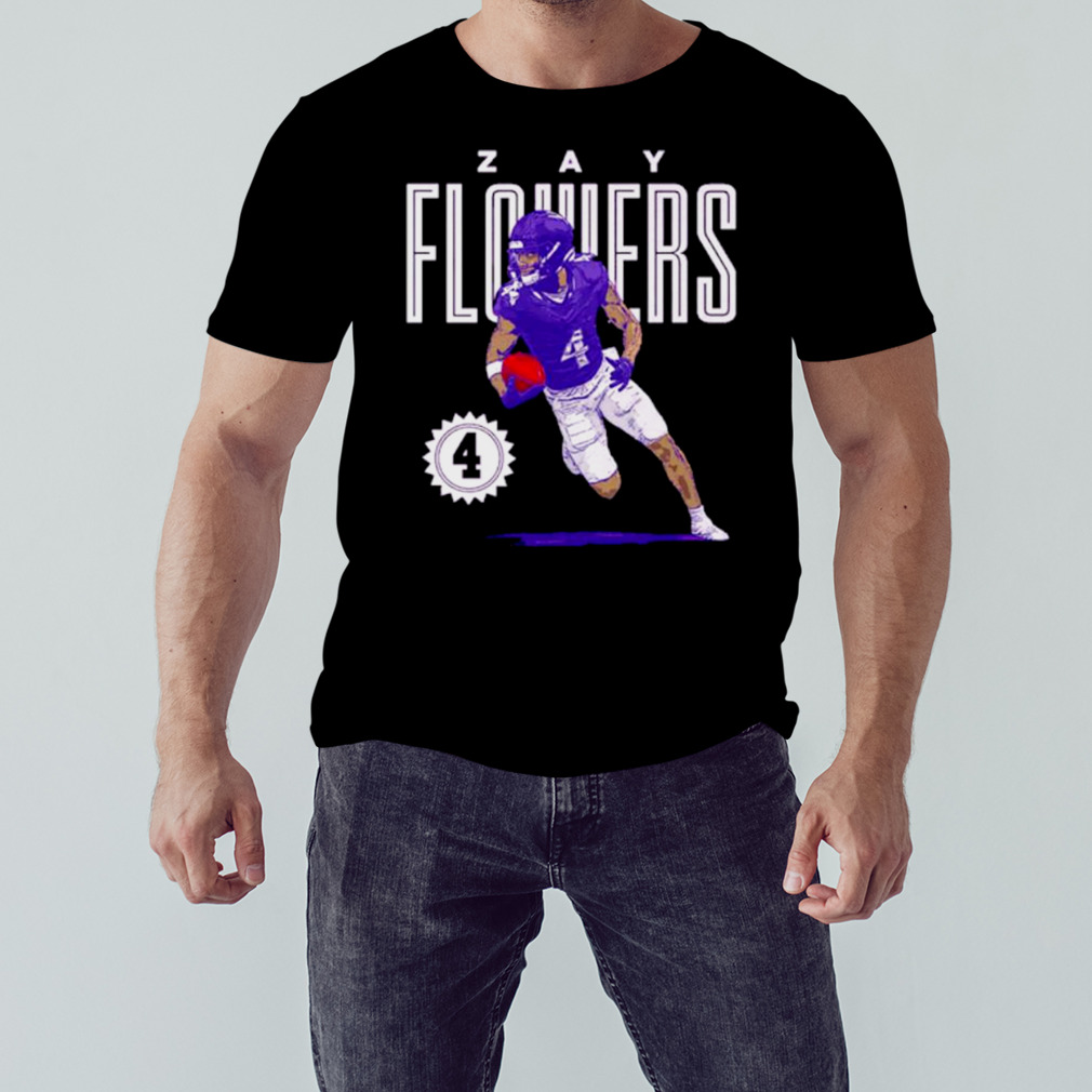 Zay Flowers Baltimore Card football shirt