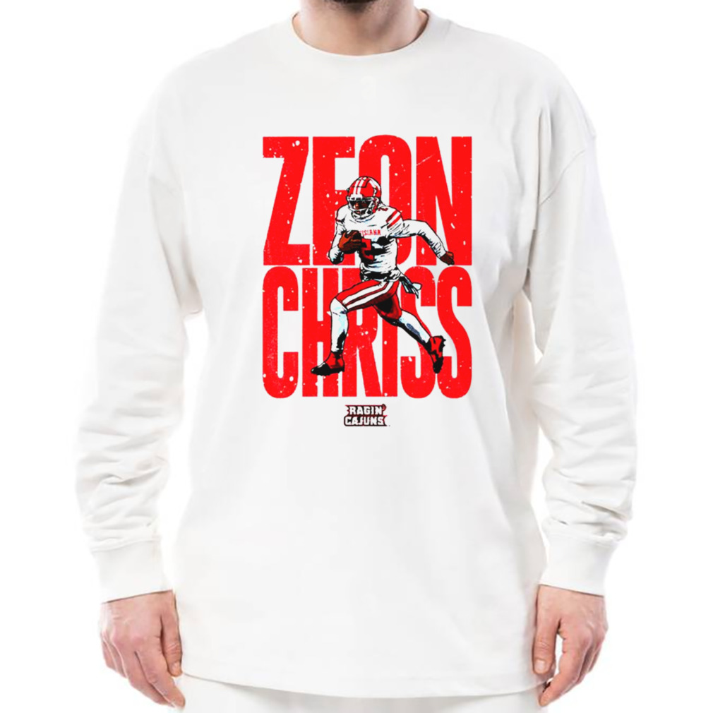 Zeon Chriss Caricature Louisiana Football shirt 3 Longsleeve shirt