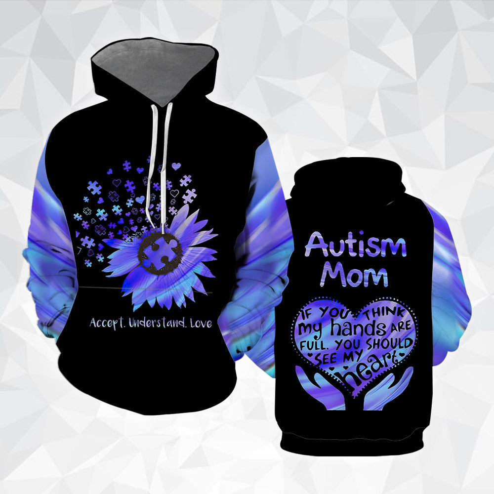 Autism Mom All Over Print  For Men & Women  HT8153