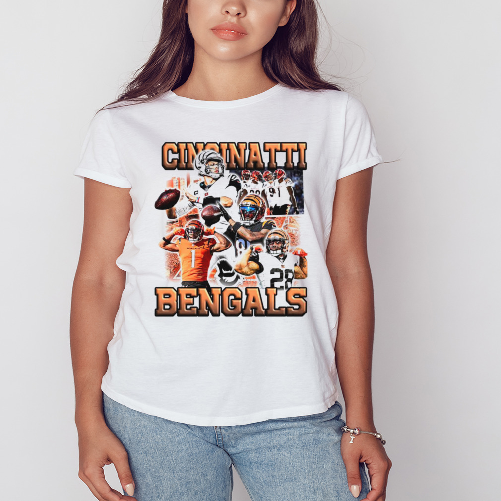 Cincinnati Bengals Team players retro shirt, hoodie, sweater, long