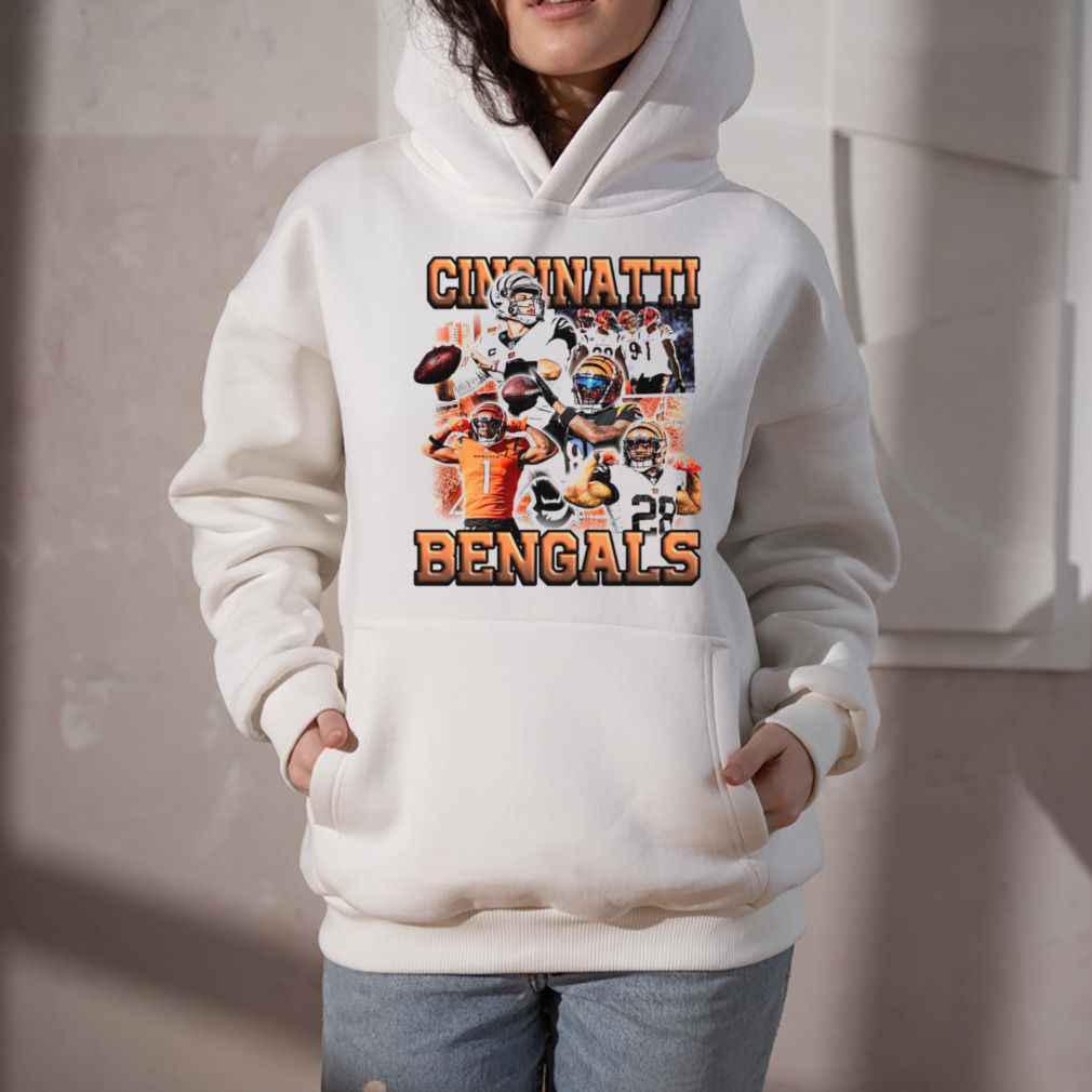 Cincinnati Bengals Team players retro shirt, hoodie, sweater, long