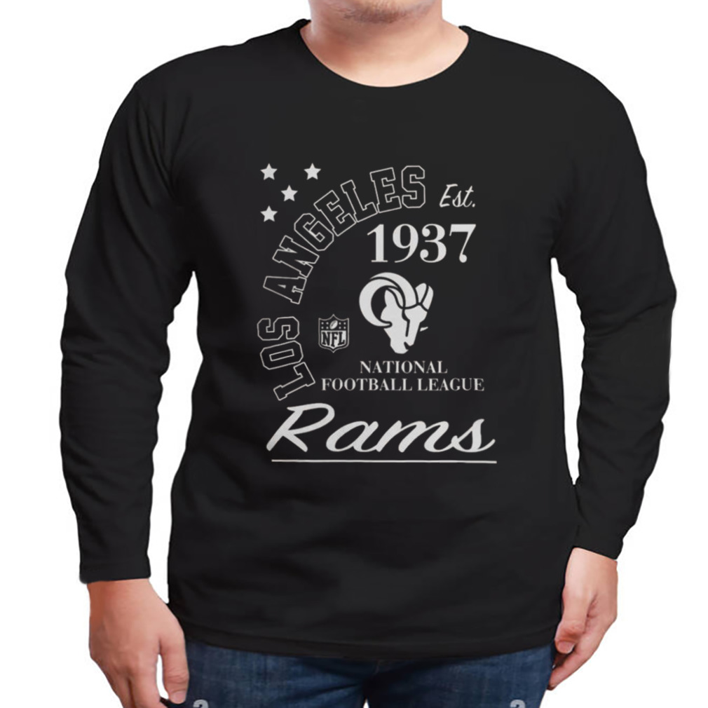 Los Angeles Rams Starter Black City Arch Team Shirt - Peanutstee