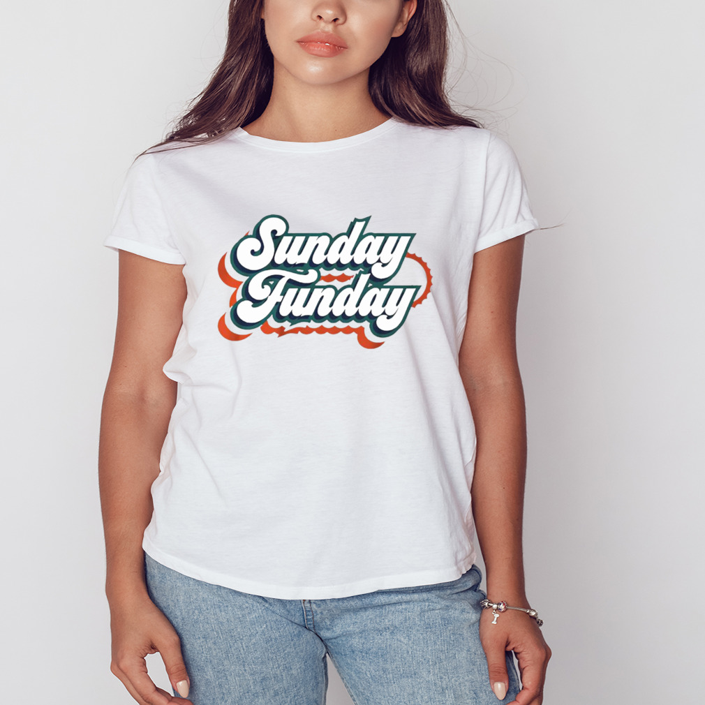 Miami Dolphins Shirt Sunday Funday Football Shirt Miami 