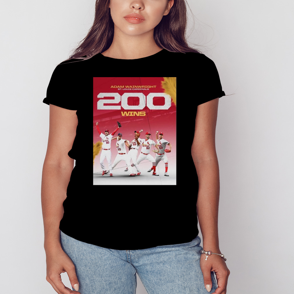 Adam Wainwright 200 Wins St Louis Shirt - ReviewsTees