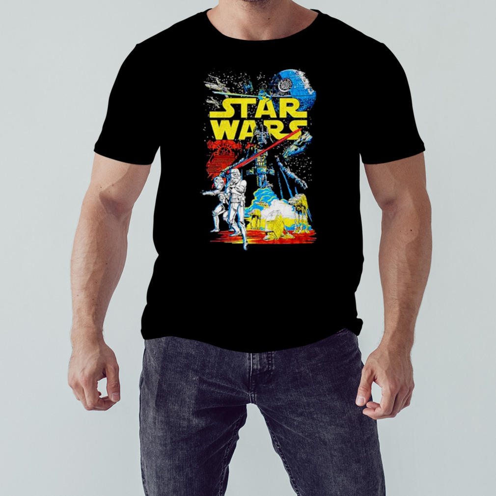 Star Wars Rebel Classic Poster Shirt - Peanutstee