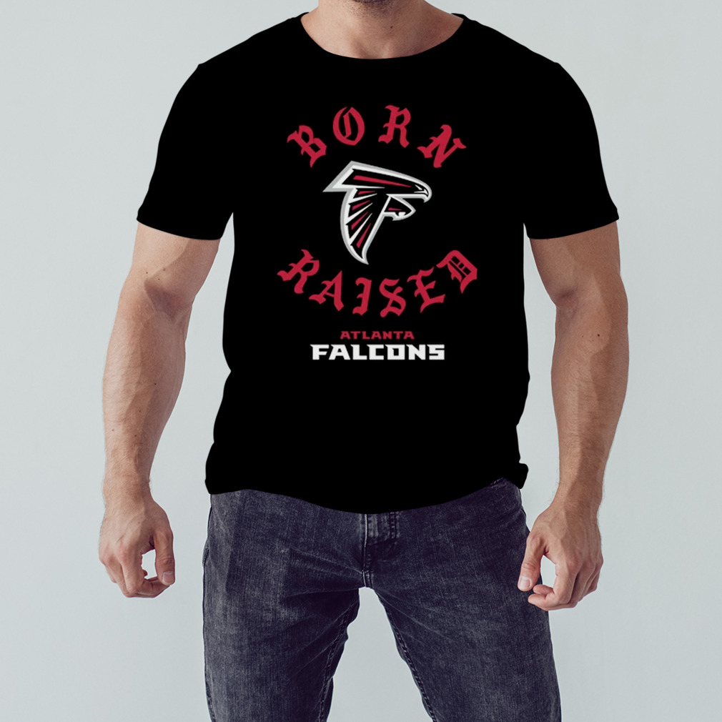 Atlanta Falcons Born X Raised 2023 T Shirt