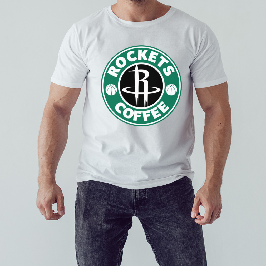 Houston Rockets Starbucks coffee logo shirt