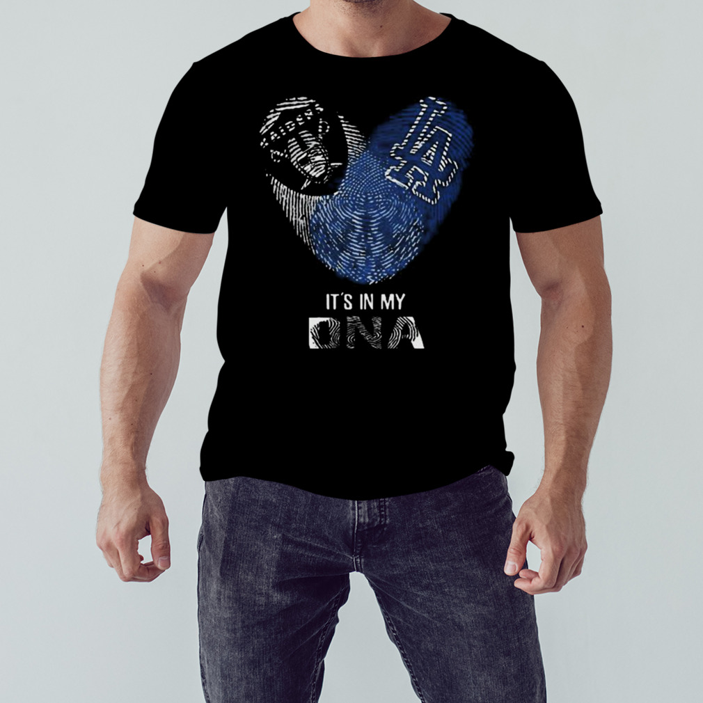 Raiders And Los Angeles Dodgers Heart It%E2%80%99s In My DNA 2023 Shirt 104037 0