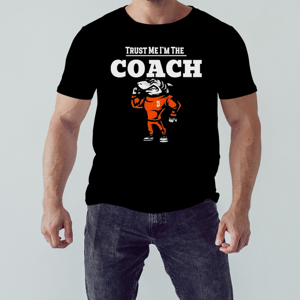 Trust Me I%E2%80%99m The Coach Funny Shark Shirt 2957f3 0