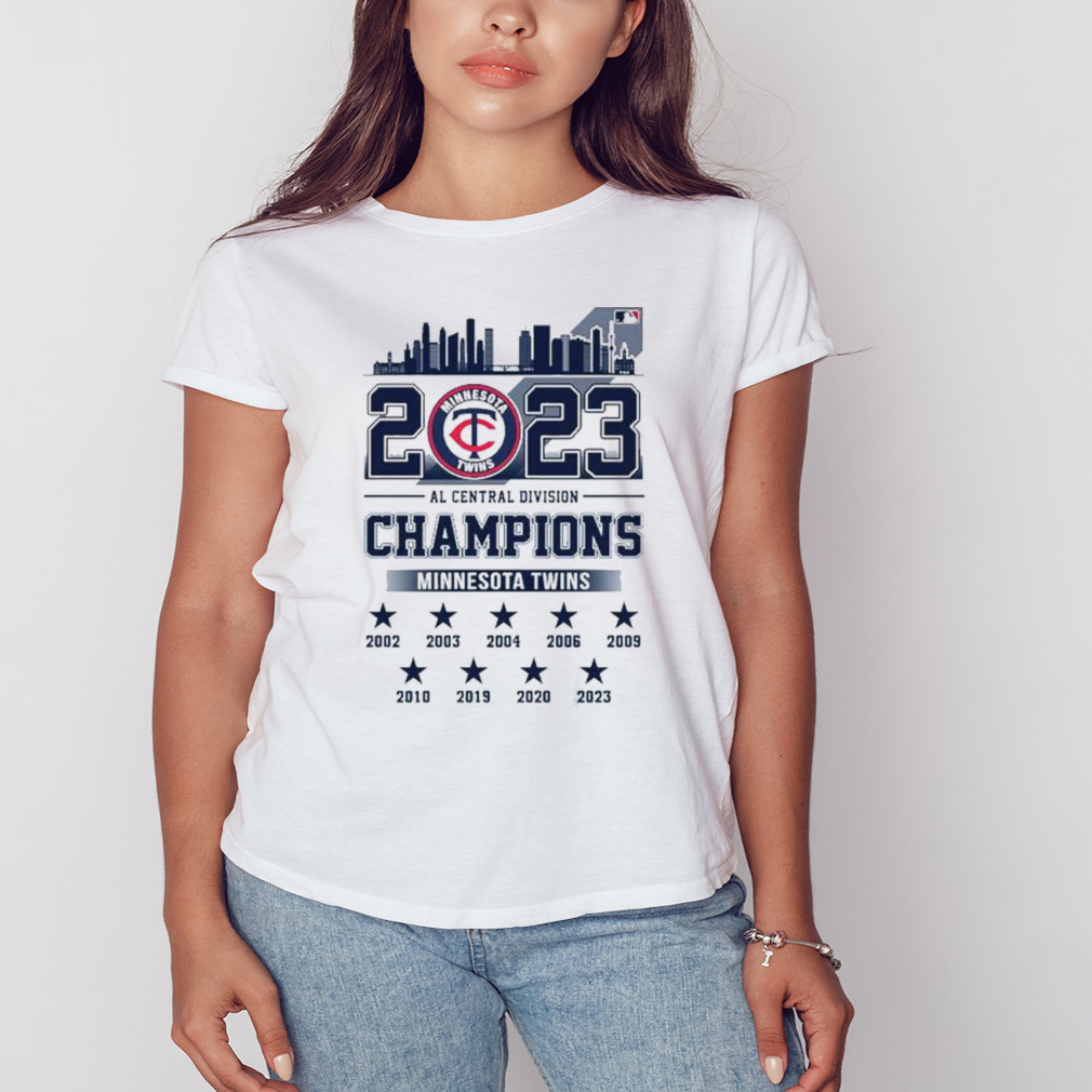 Minnesota Twins 2023 American League AL Central Division Champions shirt -  Dalatshirt