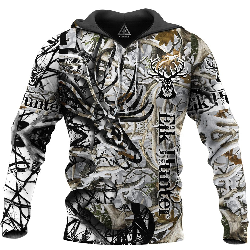 Elk Hunting All Over Print  For Men & Women  HT4231