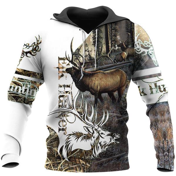 Elk Hunting All Over Print  For Men & Women  HT4941