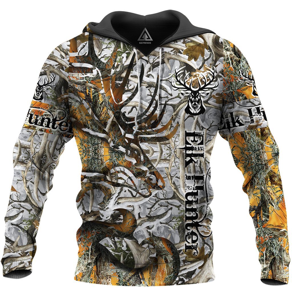 Elk Hunting Camo  All Over Print  For Men & Women  HT4227