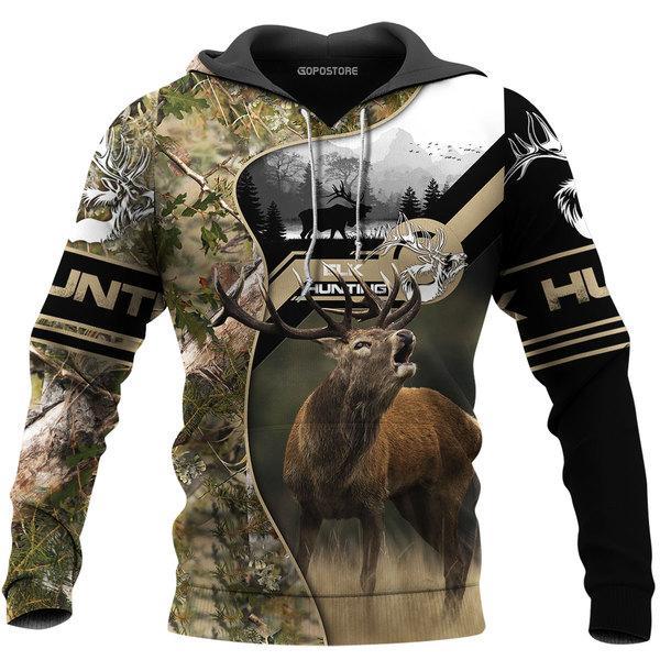 Elk Wild Hunting All Over Print  For Men & Women  HT5111