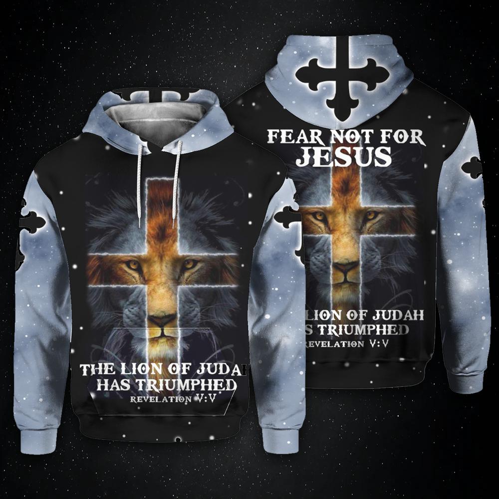 Fear Not For Jesus All Over Print  For Men & Women  HT1110