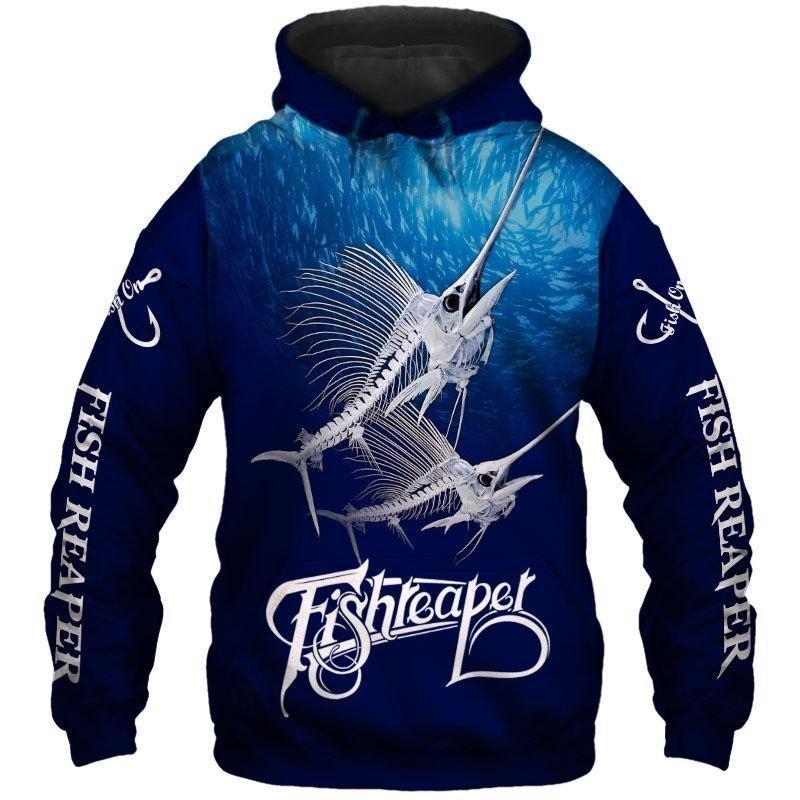 Fish Reaper Blue Sailfish All Over Print  For Men & Women  HT2640