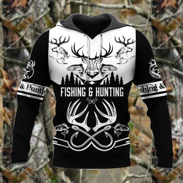 Fishing And Dear Hunting All Over Print  For Men & Women  HT2621