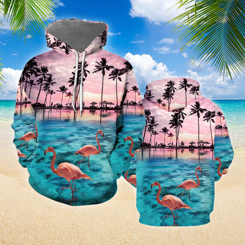 Flamingo Sunset All Over Print  For Men & Women  HP2207