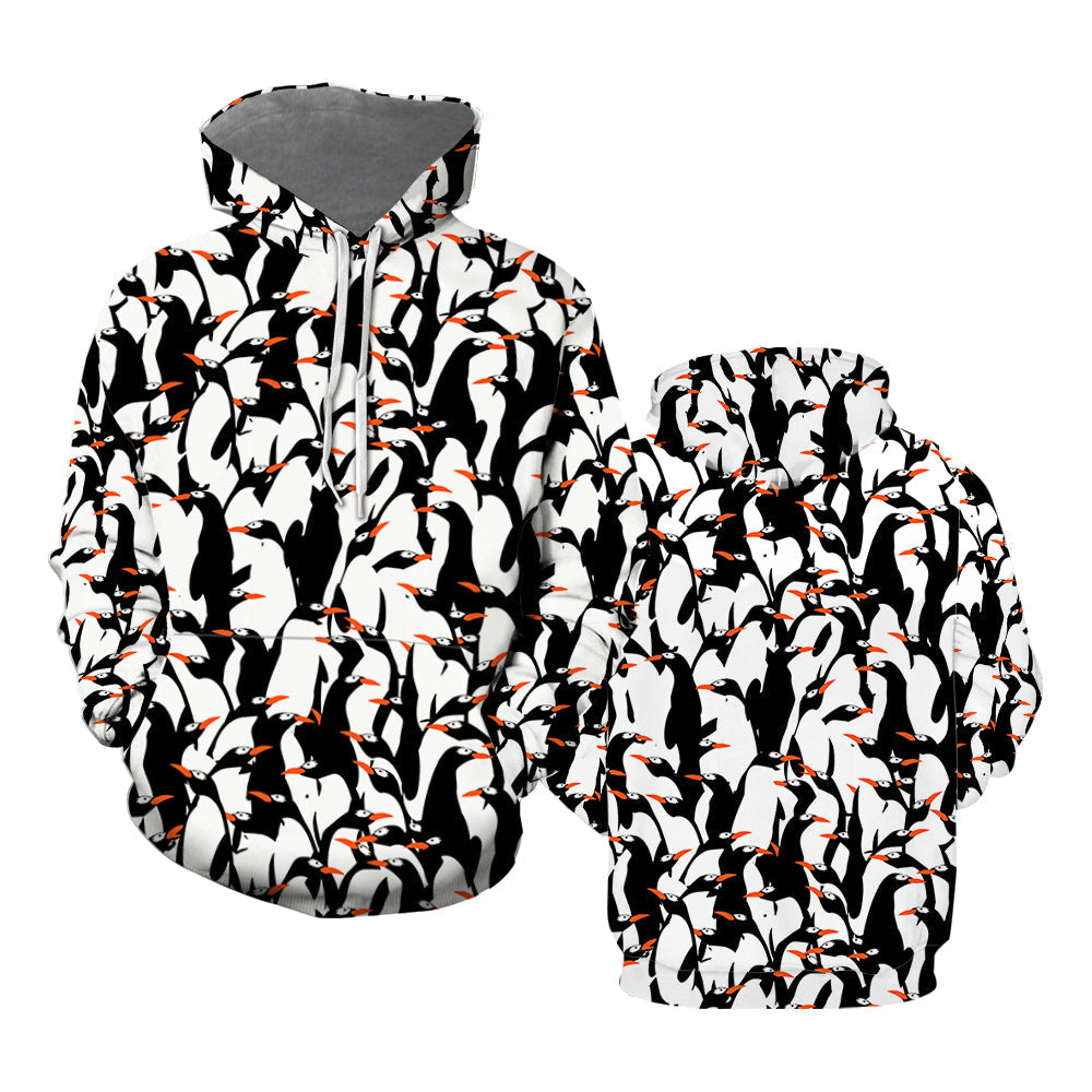 Flying Penguins All Over Print  For Men & Women  HP2396