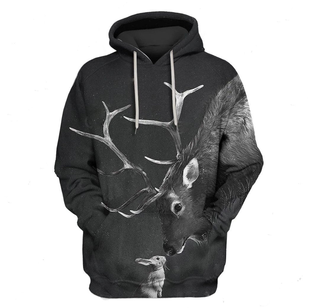 Friend's Deer All Over Print  For Men & Women  HT2496