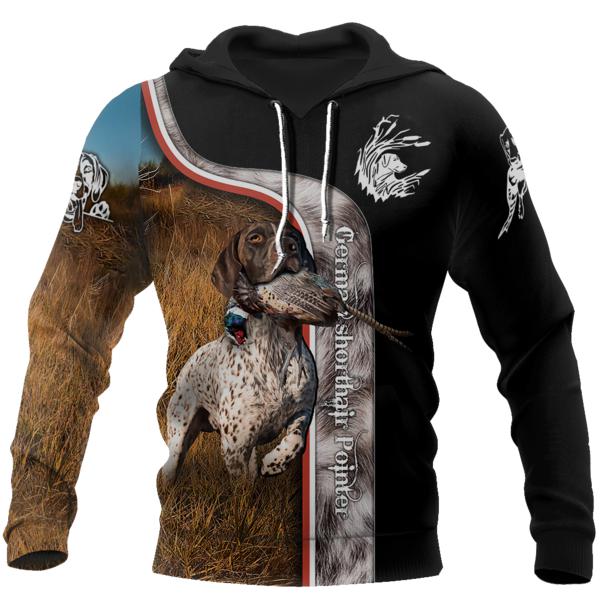 German Shorthaired Pointer Hunting All Over Print  For Men & Women  HT5215