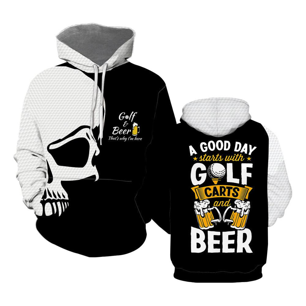 Golf And Beer That's Why I'm Here All Over Print  For Men & Women  HP2314