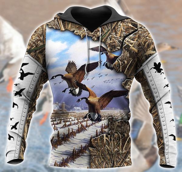 Goose Canada Hunting Huntbeus  All Over Print  For Men & Women  HT5120