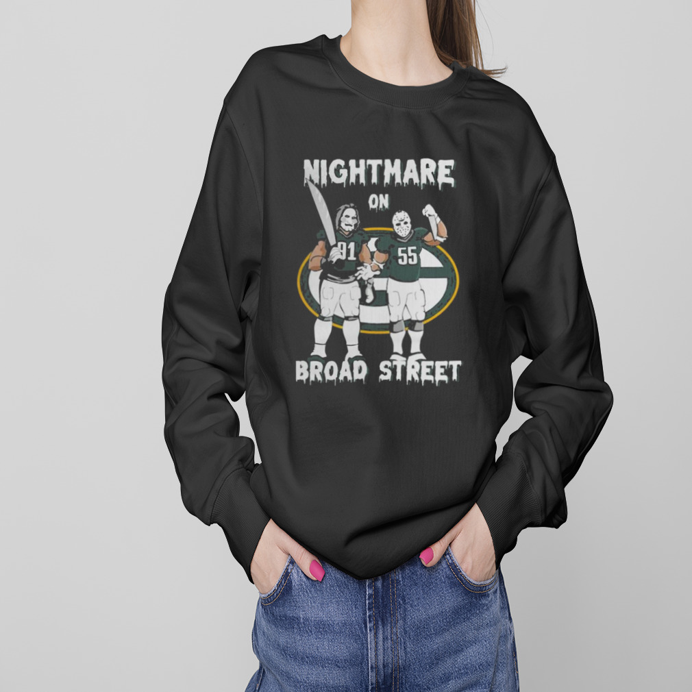 Green Bay Packers Nightmare On Broad Street T-Shirt