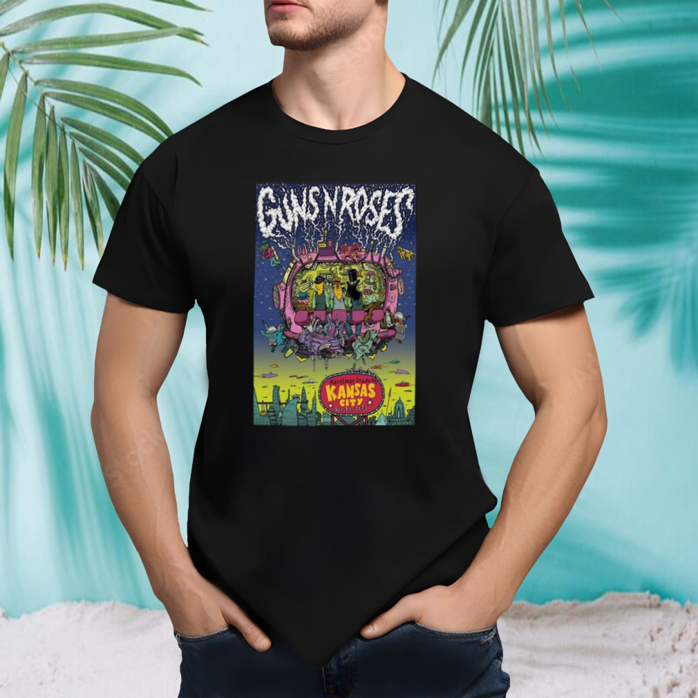 Guns N’ Roses September 23, 2023 Kansas Missouri T-shirt