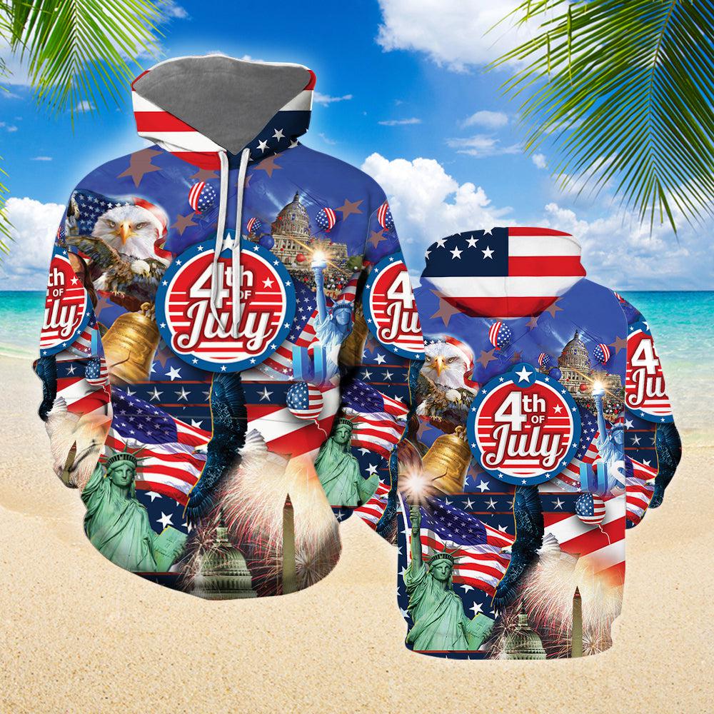 Happy 4th Of July All Over Print  For Men & Women  HP2216