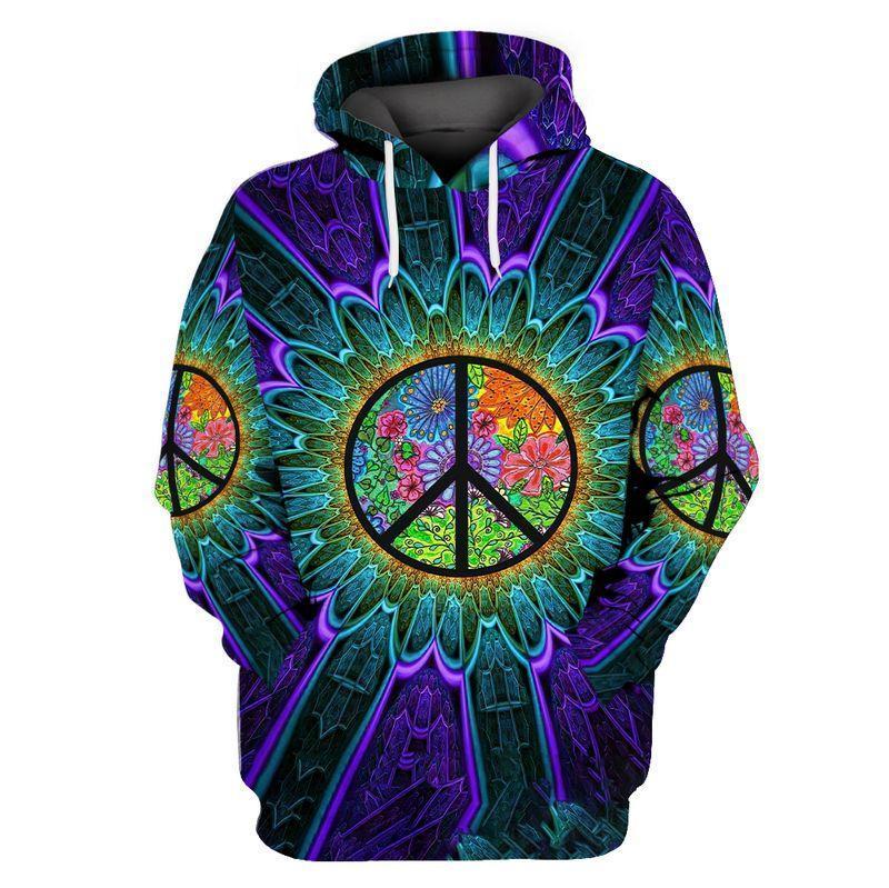 Happy Hippie Life Peace All Over Print  For Men & Women  HT3447N