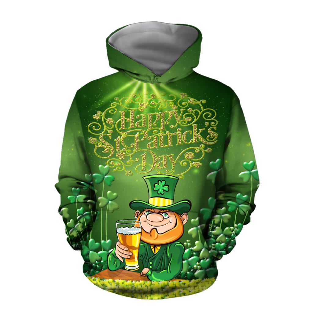 Happy St Patrick's Day Irish All Over Print  For Men & Women  HT5751