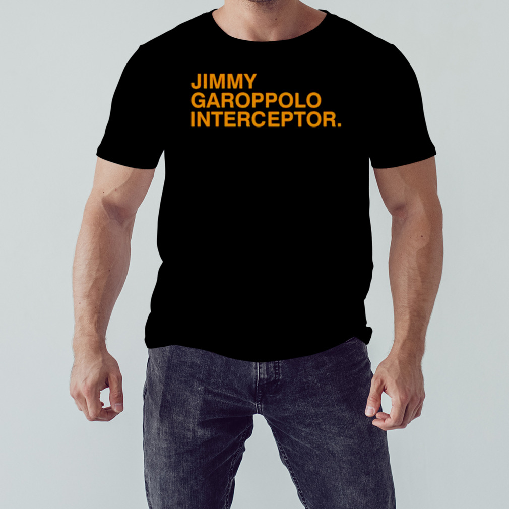 Official jimmy garoppolo interceptor shirt, hoodie, sweatshirt for