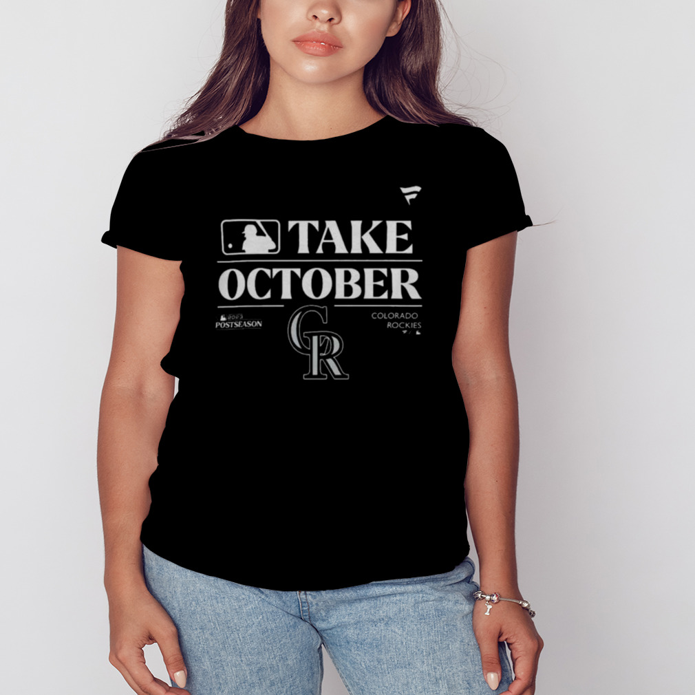 Colorado rockies take october playoffs postseason 2023 shirt