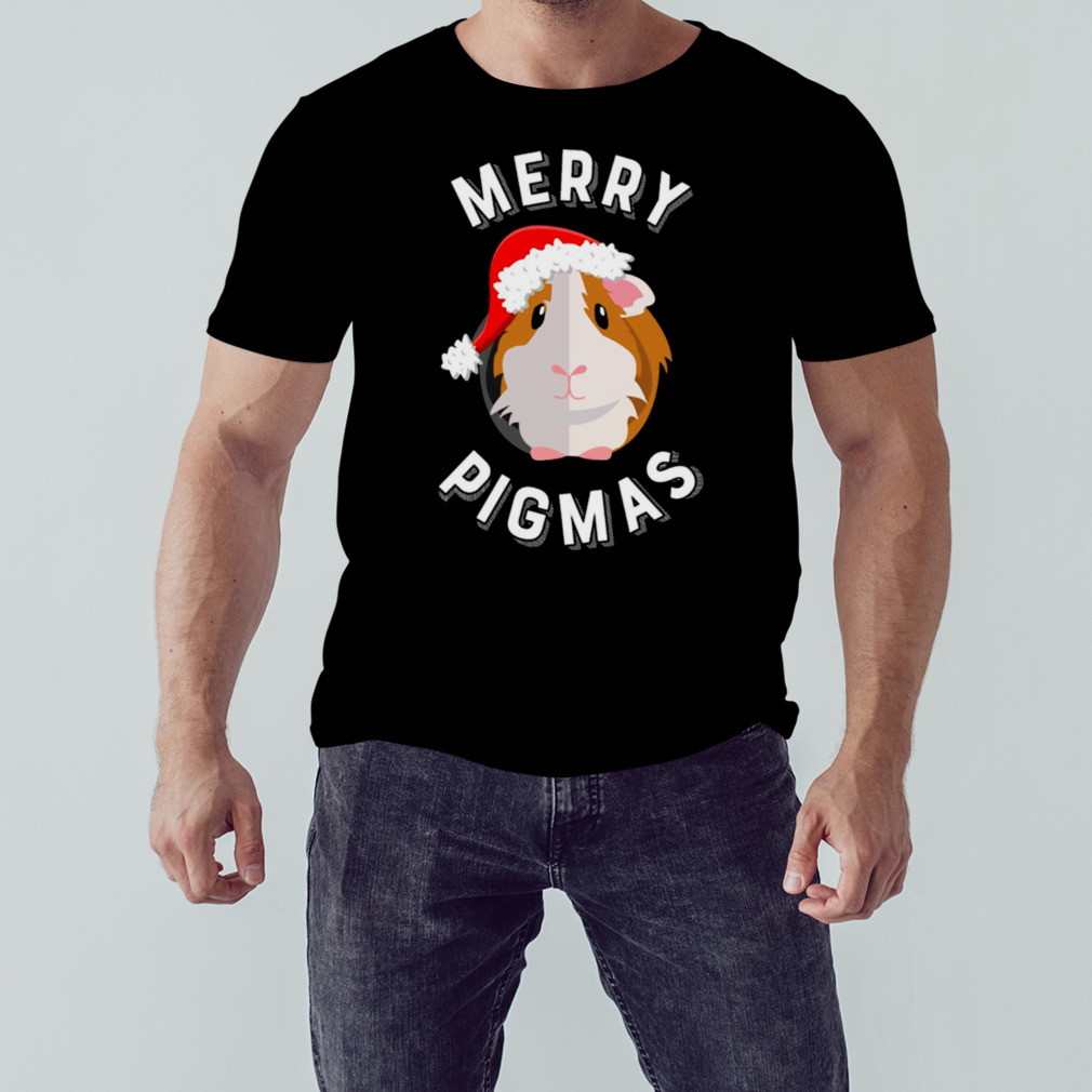 Merry Pigmas Cute And Guinea Pig Christmas Design Vintage shirt