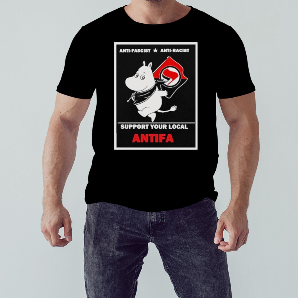 No Gods No Masters Anti Fascist Anti Racist Support Your Local Antifa Shirt