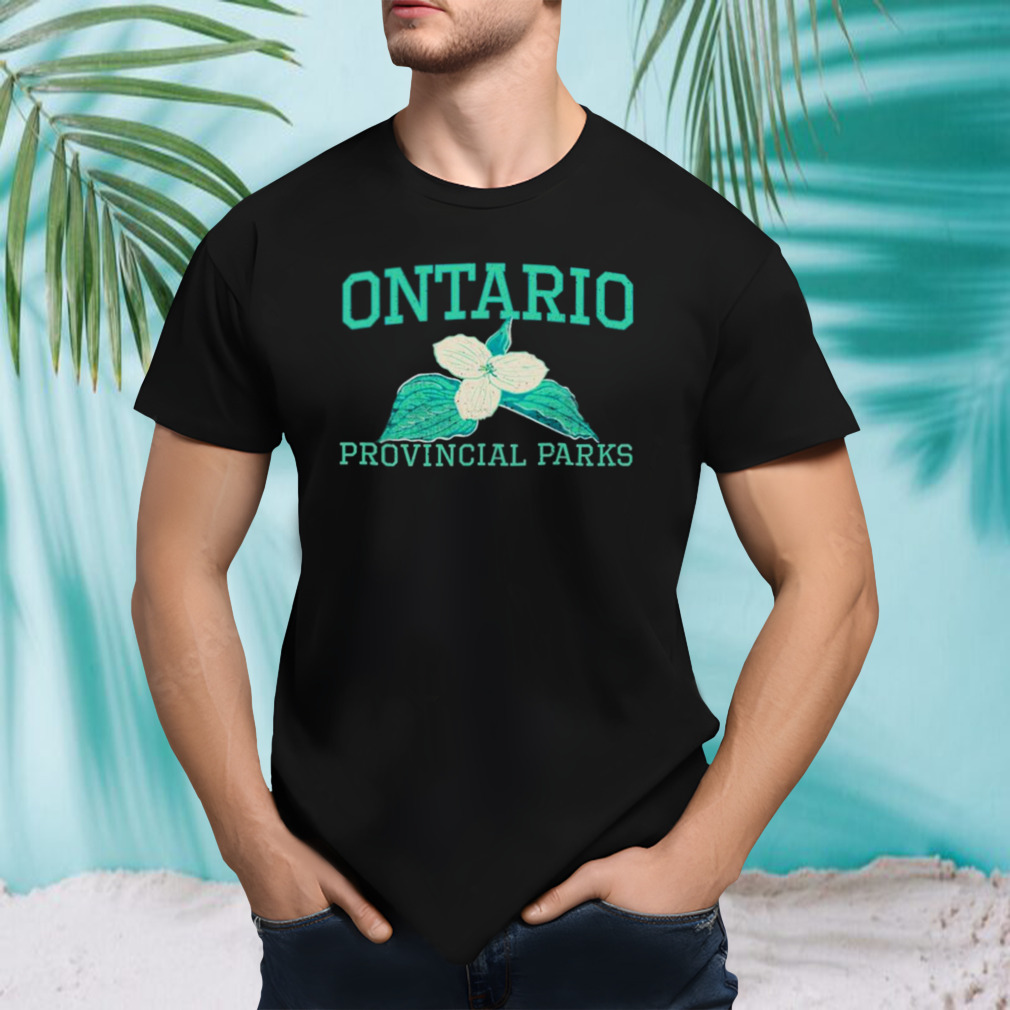 Ontario provincial parks trillium shirt