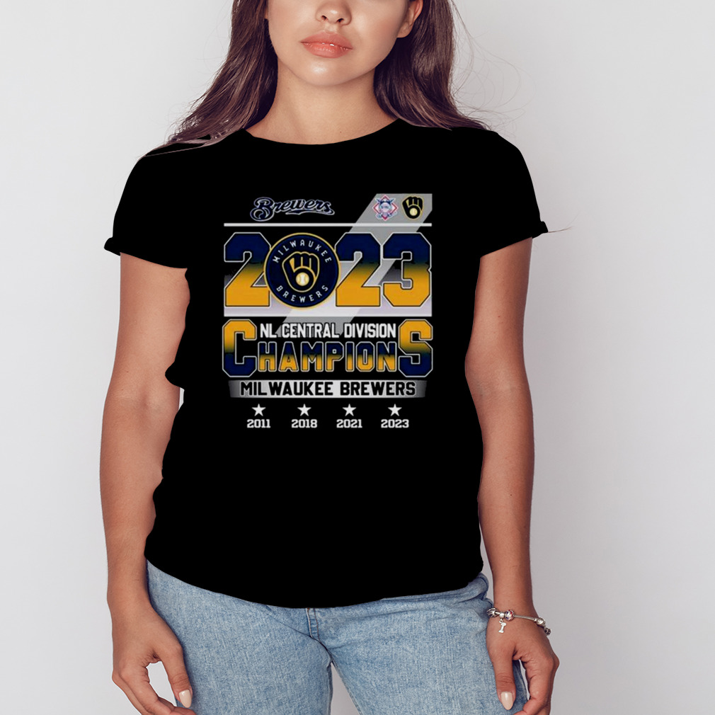 2023 Nl Central Division Champions Milwaukee Brewers 2011-2023 T-shirt 2 Women's tshirt